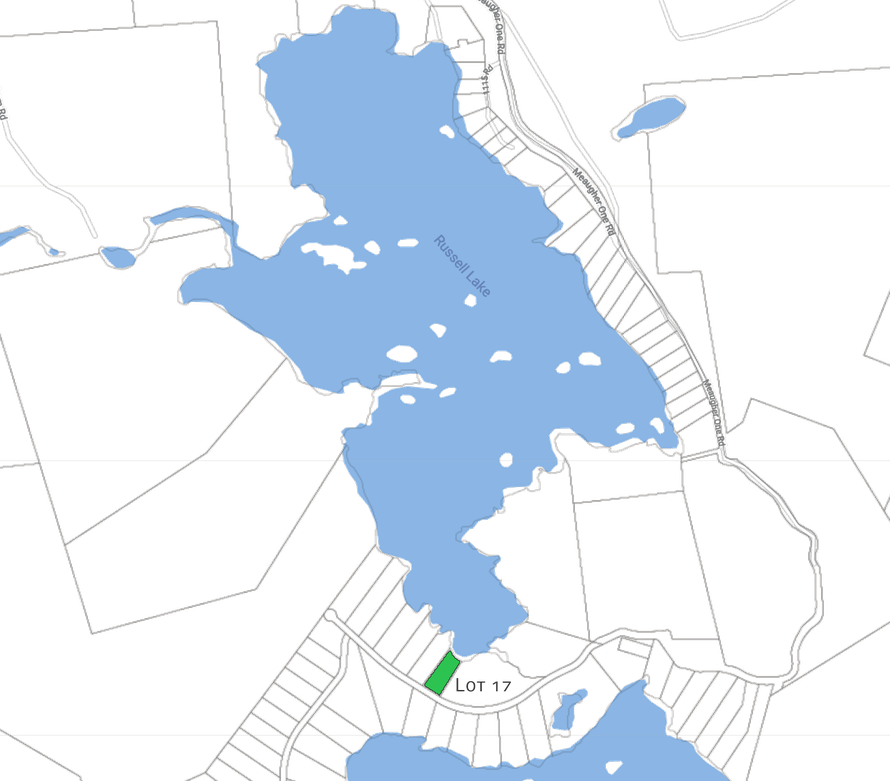 Seegrundstück am Russell Lake, Nova Scotia Kanada Immobilien