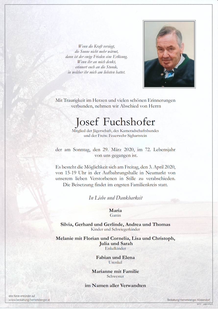 Josef FUCHSHOFER