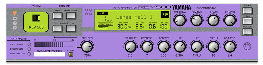 Yamaha Digital Reverberator REV500