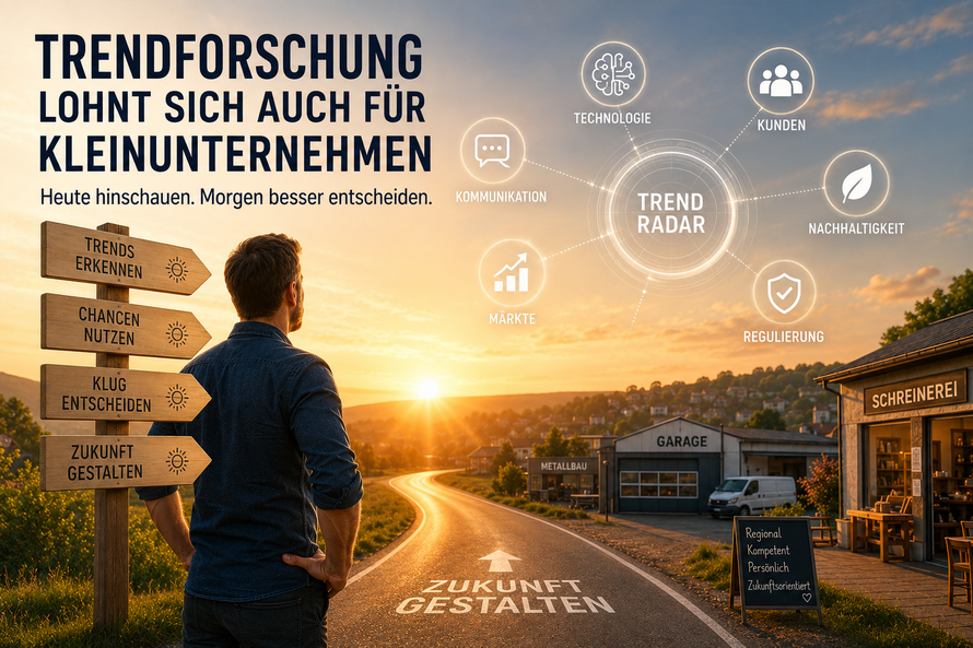 Trendforschung lohnt sich auch für Kleinunternehmen