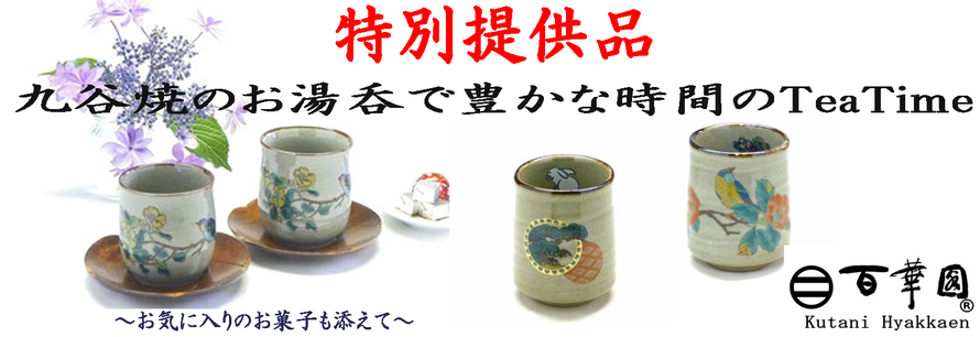 九谷焼 特別提供品 わけあり品 B品 お湯呑 湯飲み茶わん ゆのみ