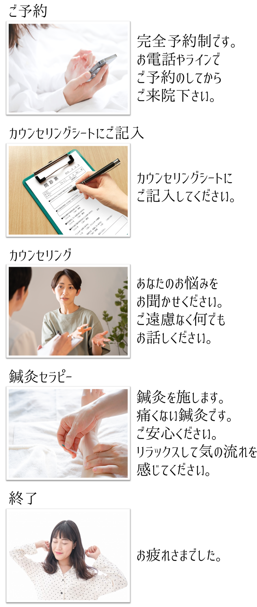 初回の流れ