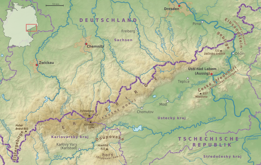 Grenze von Eger (www.wikipedia.de)