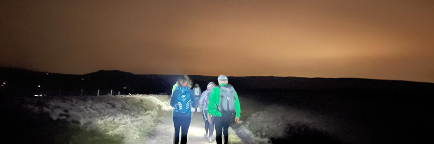 Win HIll at Night guided walk, Peak District
