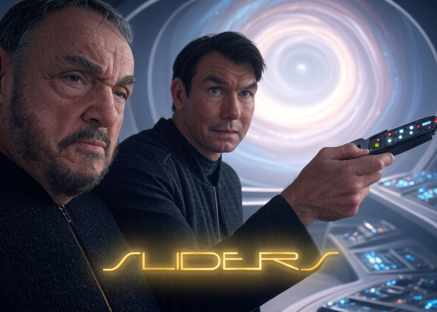 Image générée par l'IA du reboot de "SLIDERS"