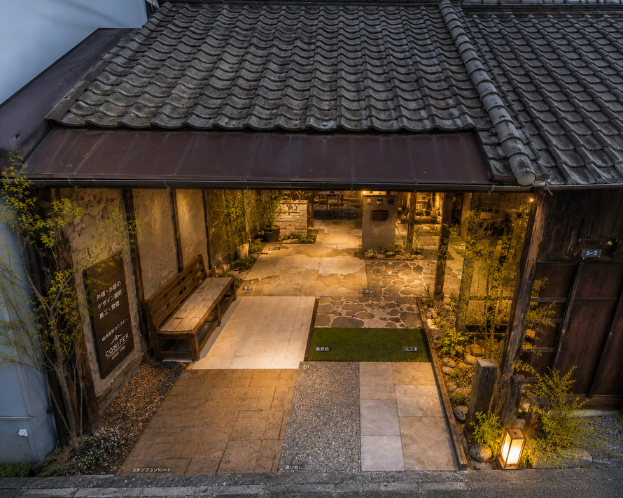 愛西市　あま市　一宮市　稲沢市　犬山市　岩倉市　大治町　大口町　春日井市　北名古屋市　清須市　小牧市　江南市　豊山町　スタンプ　ステンシル　アレンジ　ファンタジー　グランド　デザイン　コンクリート　タフテックス　ローラーストーン　造形