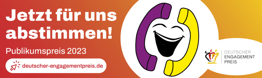 Abstimmen fürs Lachtelefon