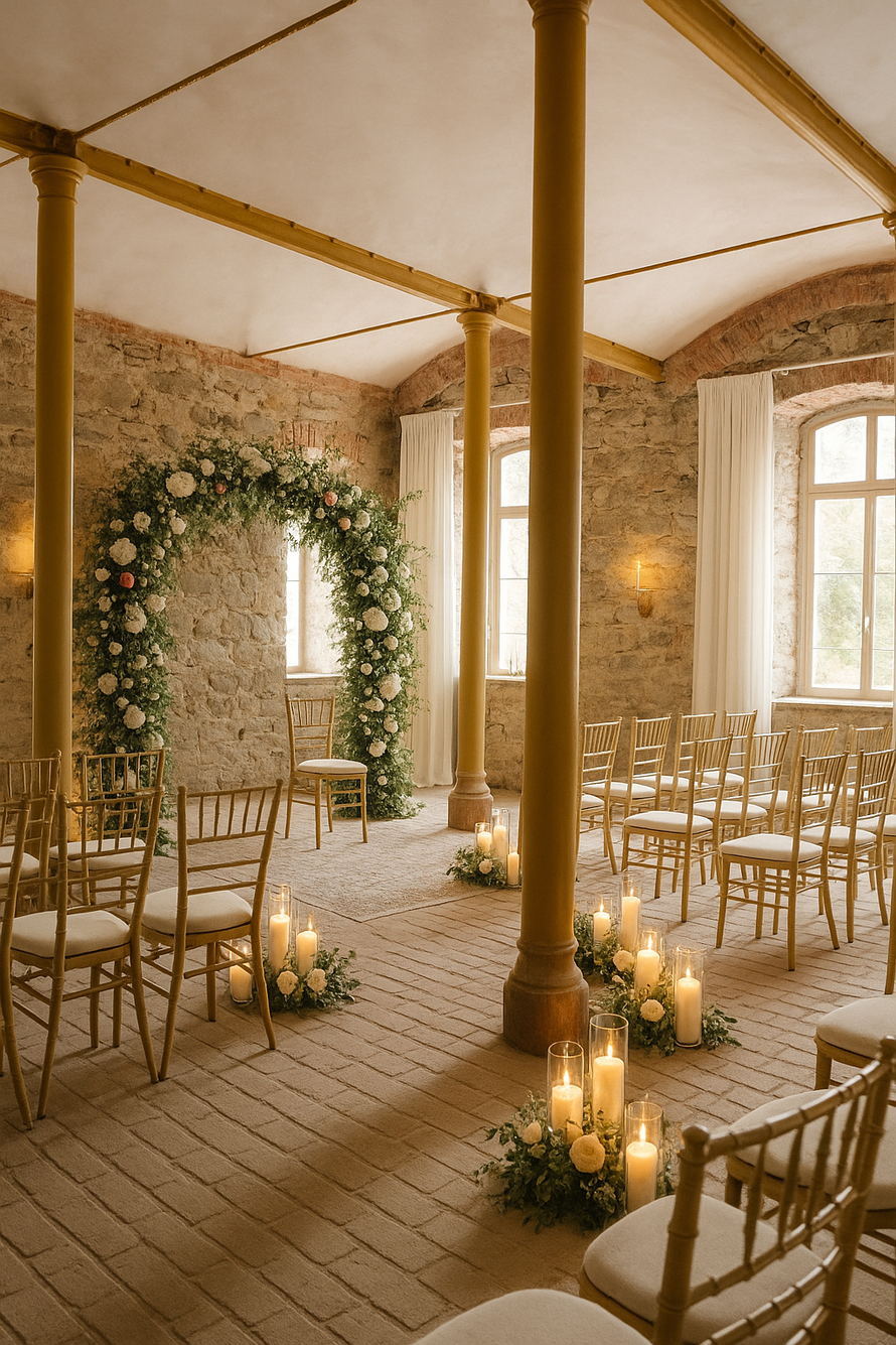 Staffelei, Heiraten, Hochzeit, Westerholt Flügel, Schloss Arenfels, Weinkeller, Dekoration, Geschmückt, Trauung 
