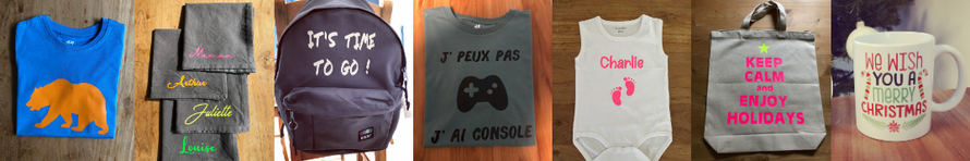 cadeaux personnalisés sur textiles