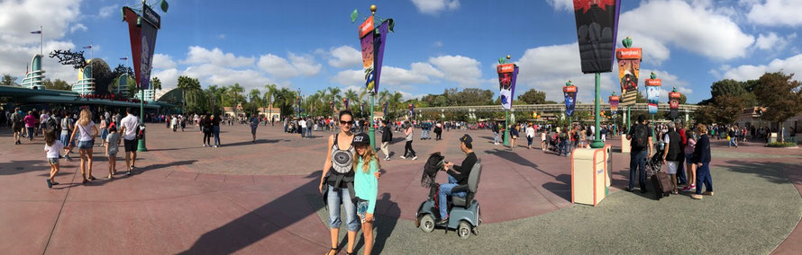 Entrance to Disney Land, Los Angeles, California