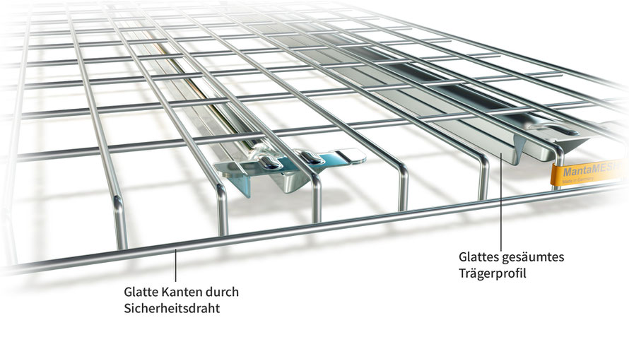 Manta Mesh Drahtgitterboden