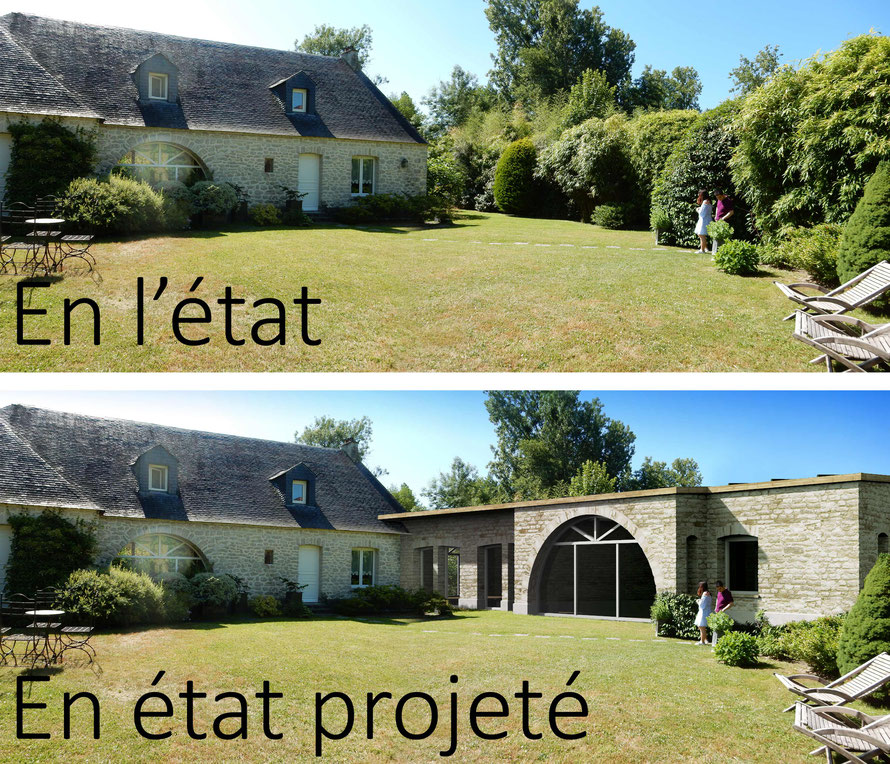 Image numérique en 3 D, d'une architecture de luxe