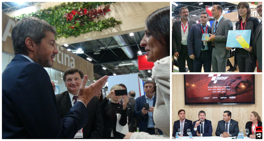 Matías Lammens en su primer gestión internacional en Fitur 2020