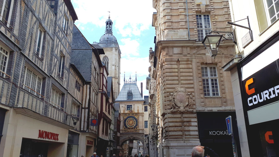 Uhrenturm in Rouen
