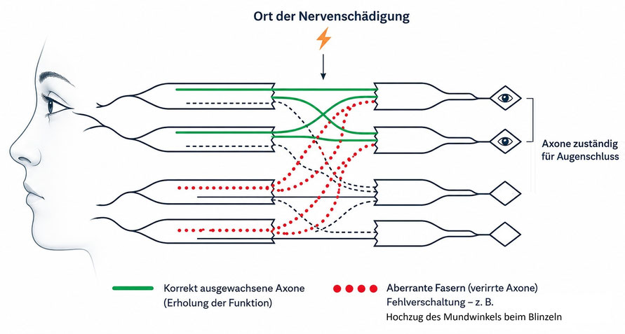 aberrante Nervenregeneration ai-generated by sho