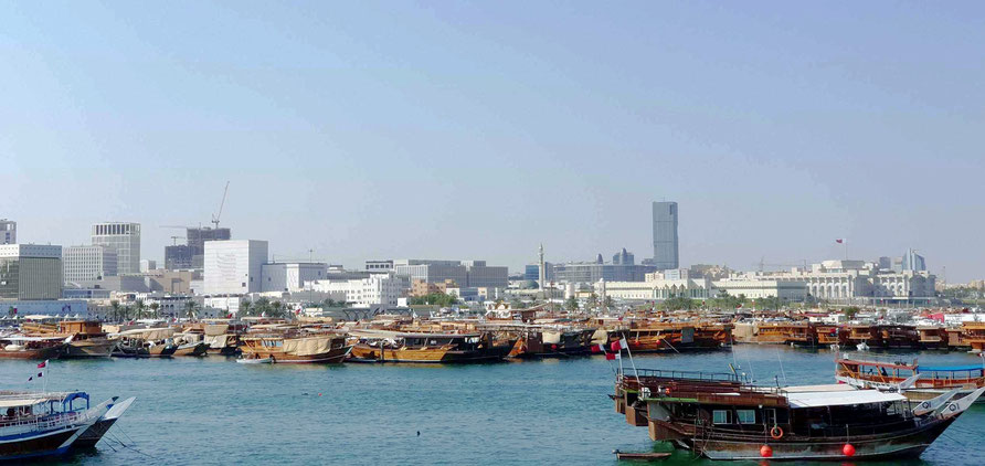 Dhauhafen in Doha / Katar