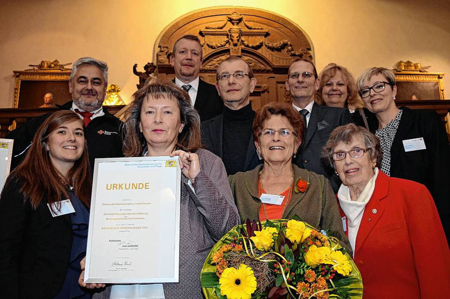 Demenzpreis 2016 Bayern Alzheimer Betroffene Angehörige