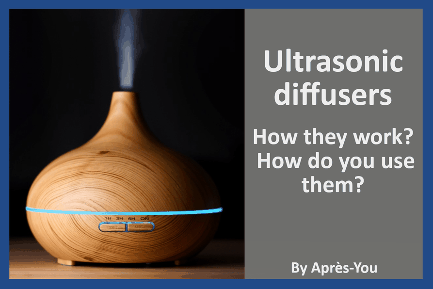 Picture blog post about ultrasonic diffusers, how do they work, how do to use them