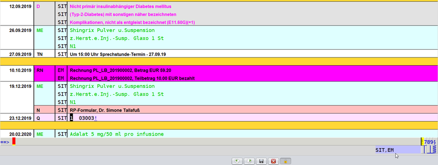Tipp der Woche EVA Tipps Praxissoftware Praxisverwaltung abasoft praxismanagement arztsoftware mfa arzt Falldateneditor Uhrzeit Dokumentation Uhrzeit automatisch eintragen lassen