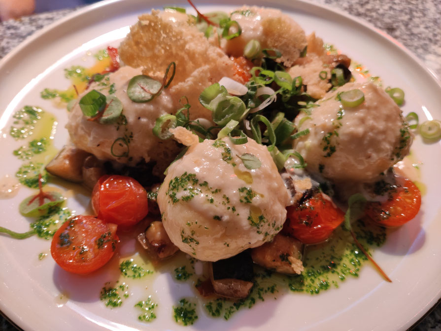 Pilz Risotto mit Pilzen und Spargel 