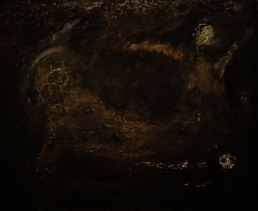 Ektoplasma (Erschaffung des Weibes/Abschaffung des Mannes), Acryl auf Leinwand, 80x100, 2015