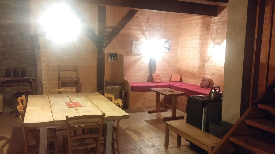 Salle commune des chambres