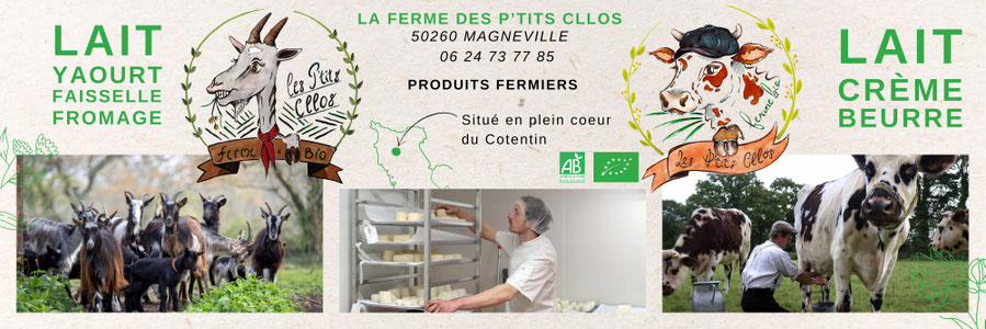 Ferme des p'tits cllos - chèvres bio