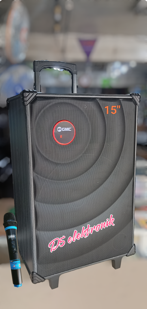 Speaker GMC 15" 833N 1mic wireless