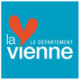 Logo du département de la vienne 86, dans la région Nouvelle-Aquitiane