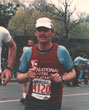 Marathon Man Alvin Burnard in 1982.