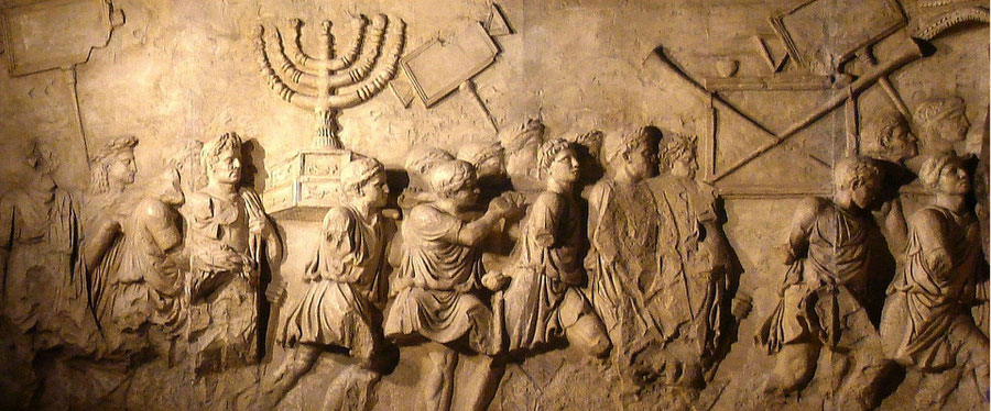 Arch of Titus, Rome, Menorah, Bible, seven armed lampstand, candlestick,  golden lampstand, Tabernacle, Temple