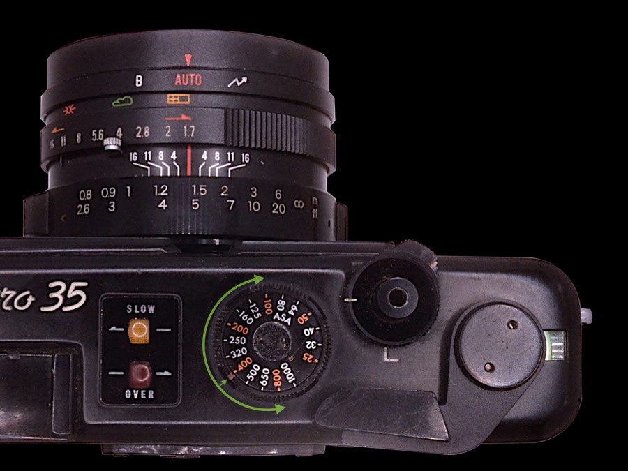 YASHICA ELECTRO35 GT - マニュアルカメラ・レンズの操作はなかなか