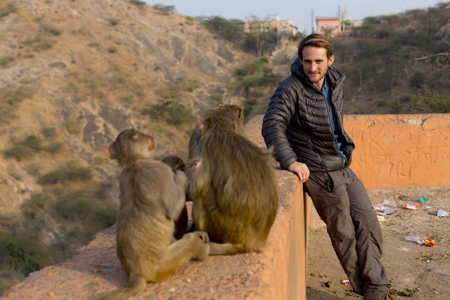 Reunion with Jonathan in Jaipur, India