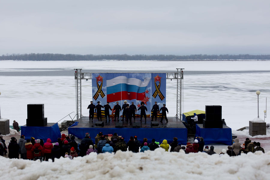 My first russian parade, Samara, Russia