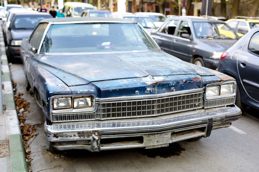 The further I head east, the cooler the cars get, Tehran, Iran