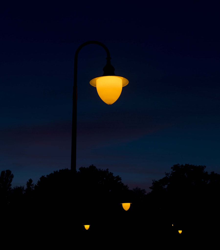 Lanterns in the night...