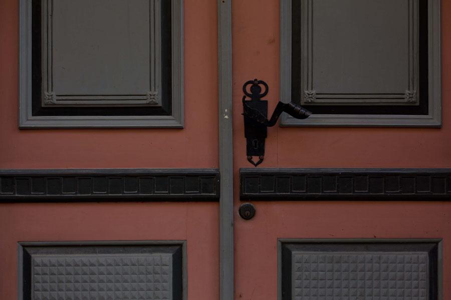 House entrance, Tallinn, Estonia.