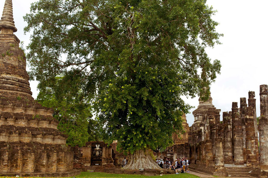 Religious centre, Sukhothai, Thailand