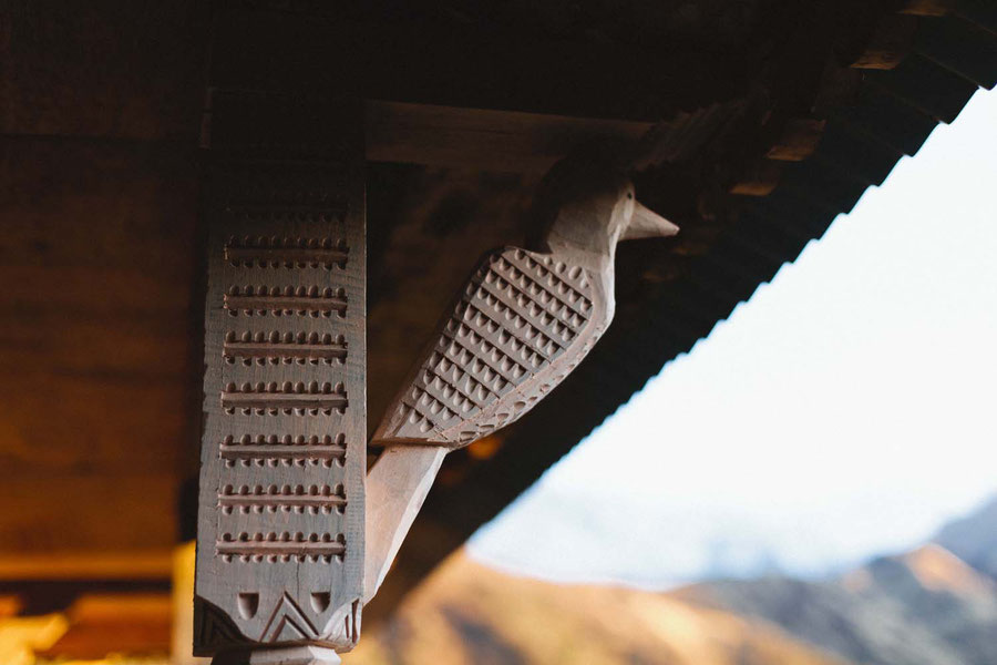 Details on the mountain hut, Mardi Himal Trek, Nepal