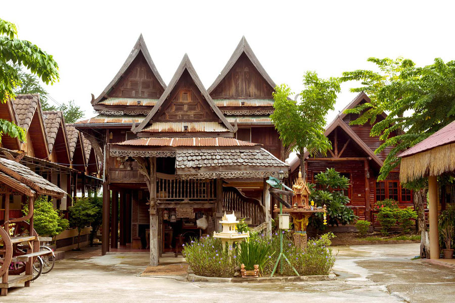 The bird house, Sukhothai, Thailand