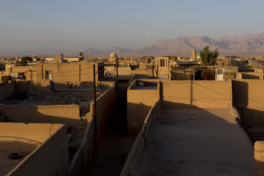 On top of Yazd, Iran