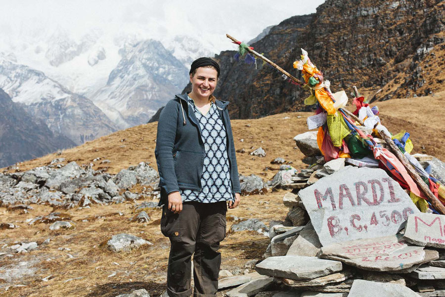 This is as high as I got, Mardi Himal Trek, Nepal