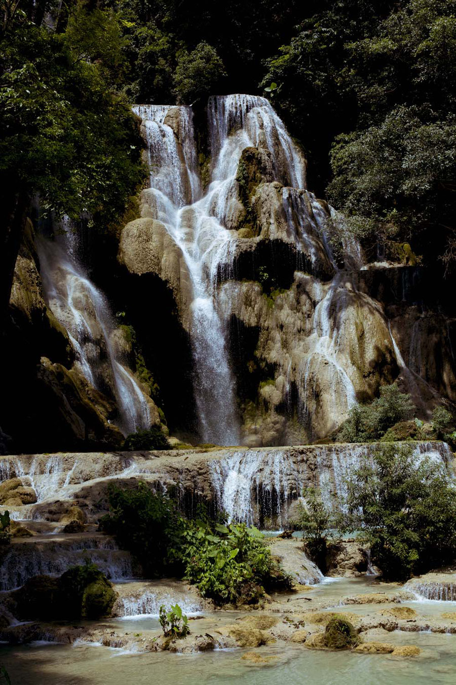 Kuang Si Waterfall, close to Luang Prabang, Laos