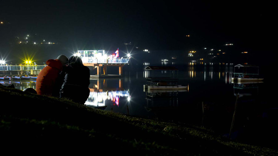 Pokhara by night, Nepal