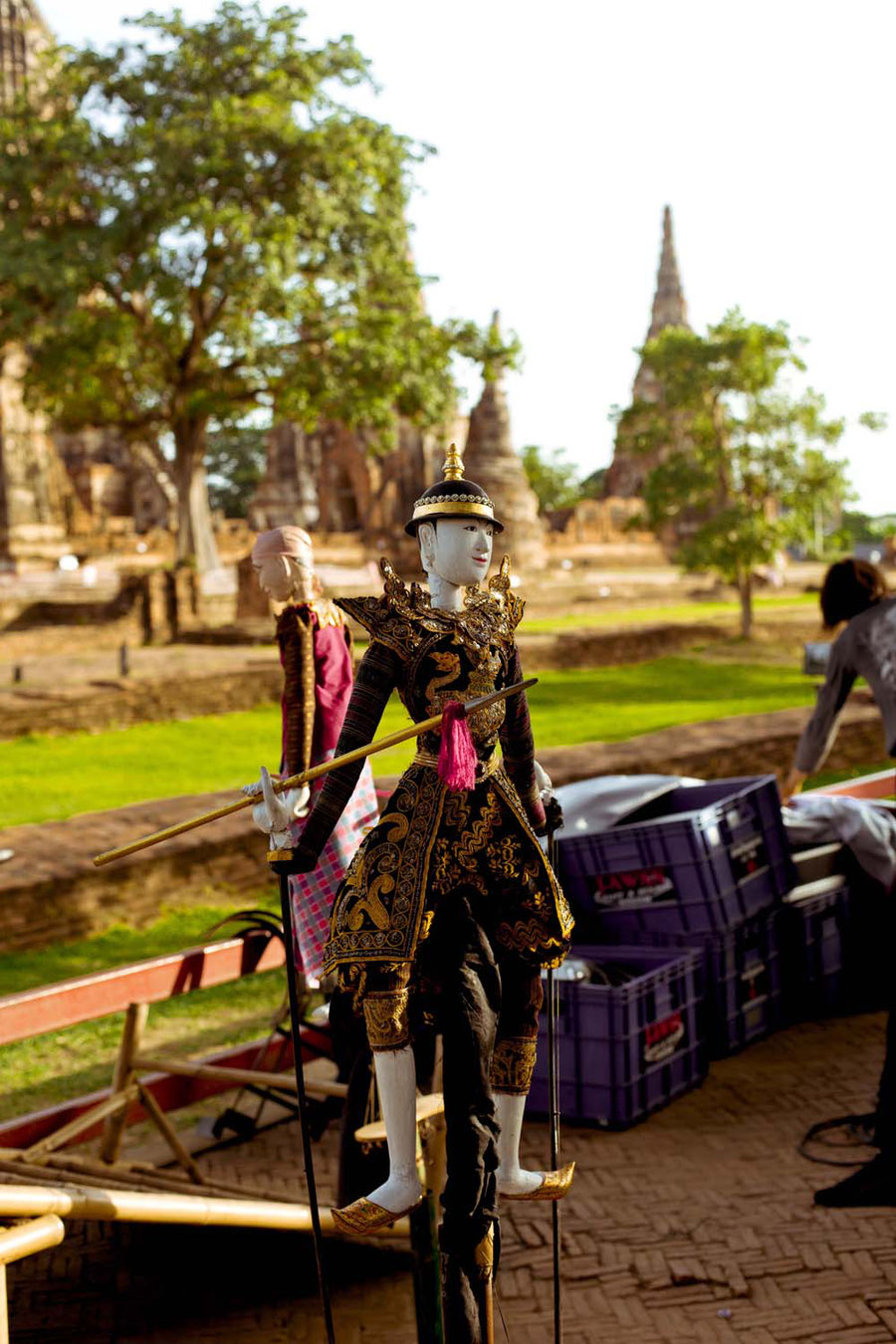 The king of the dolls, Ayutthaya, Thailand