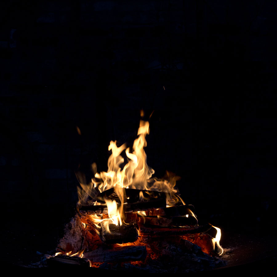 Open Fire at home, Germany