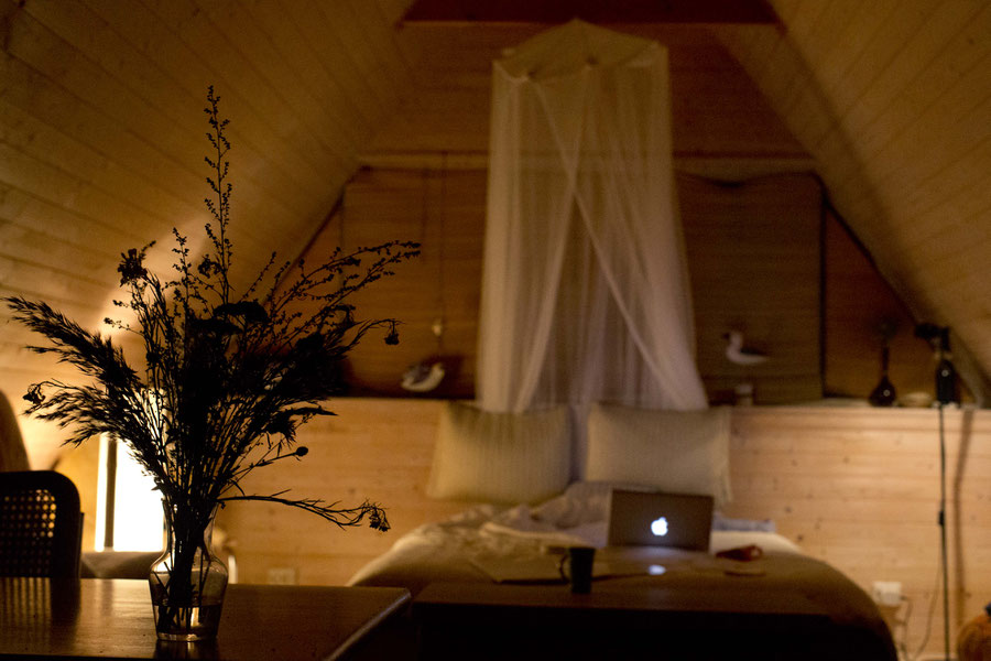 Romantic attic, Nasva, Saaremaa, Estonia