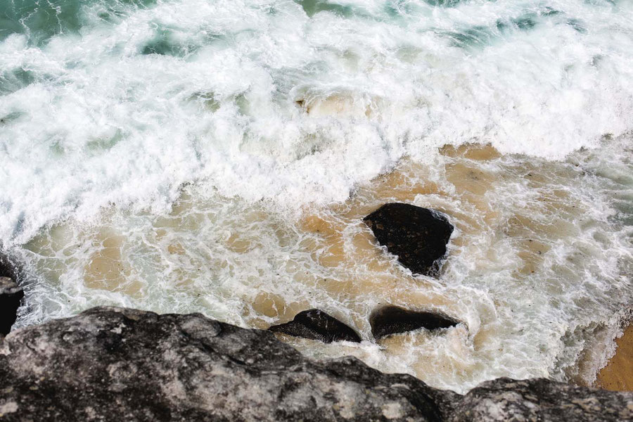 The sea below my feet, Sydney, Australia