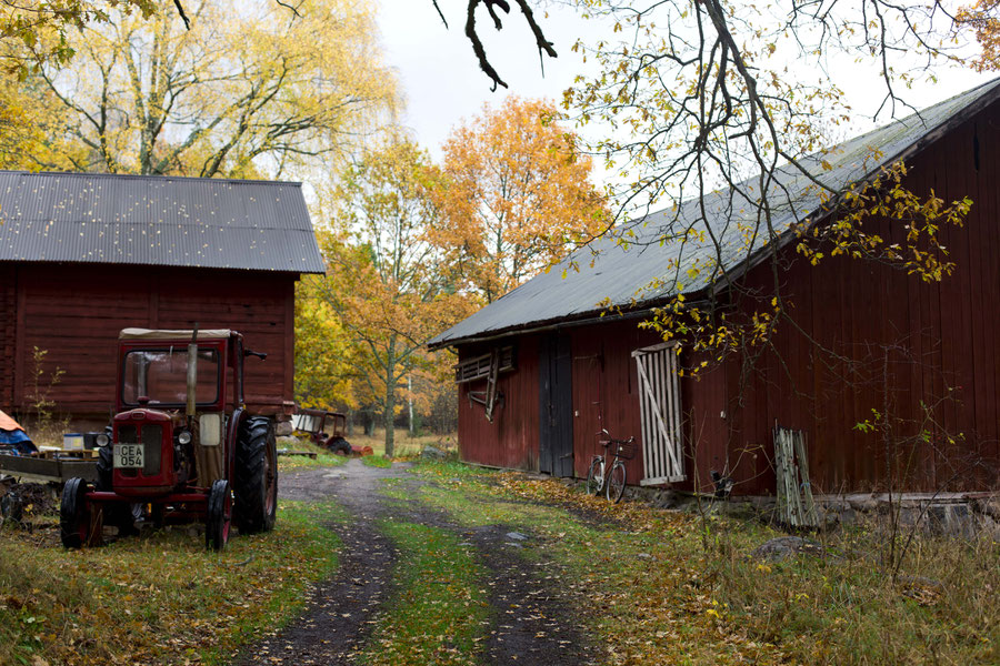 Old farm house on Svarstö, Sweden