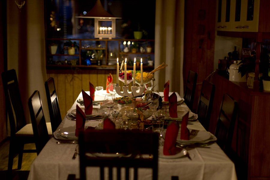 The christmas feast, Kalajoki, Finnland